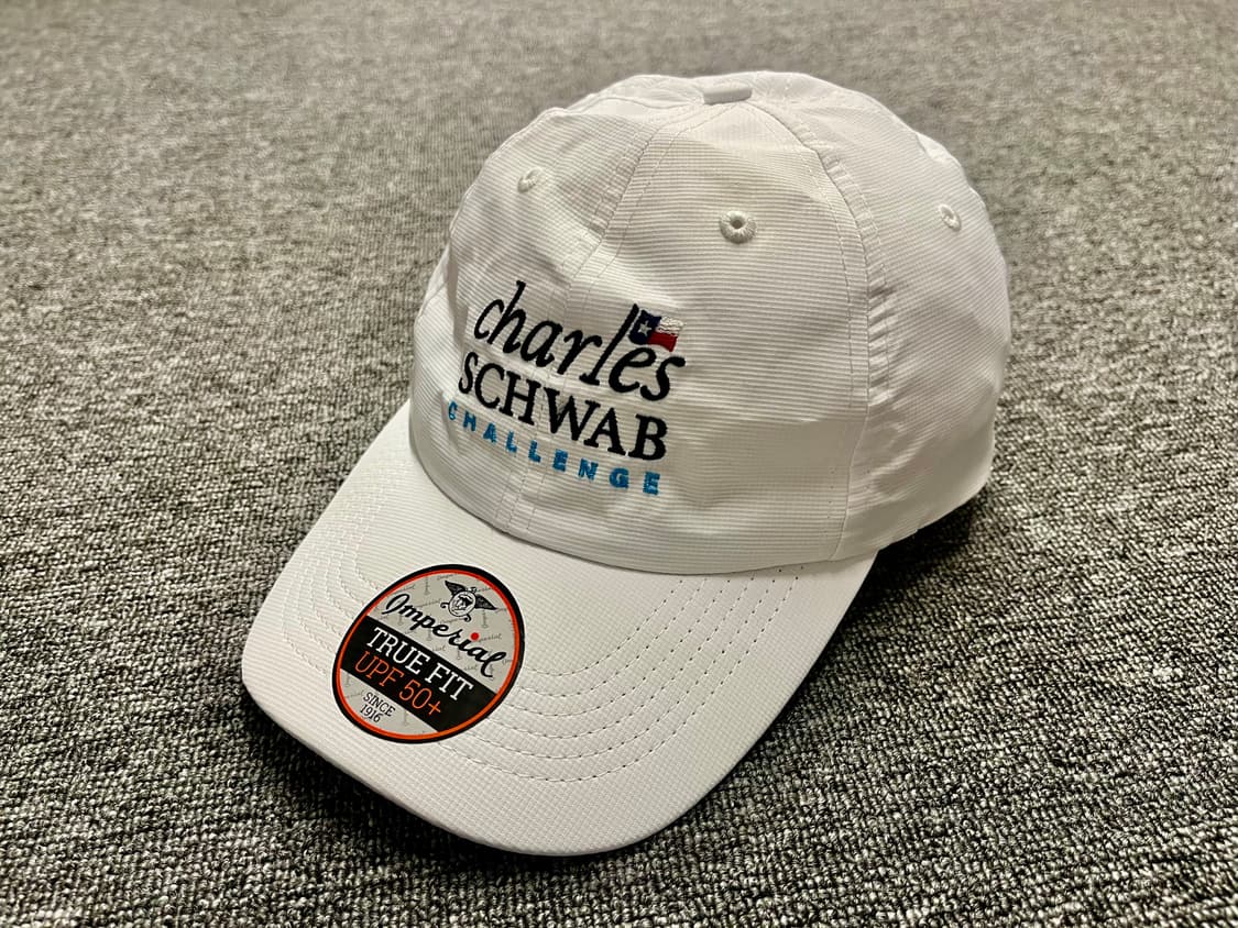 임페리얼 찰스슈왑 챌린지 화이트 골프모자 상품이미지1