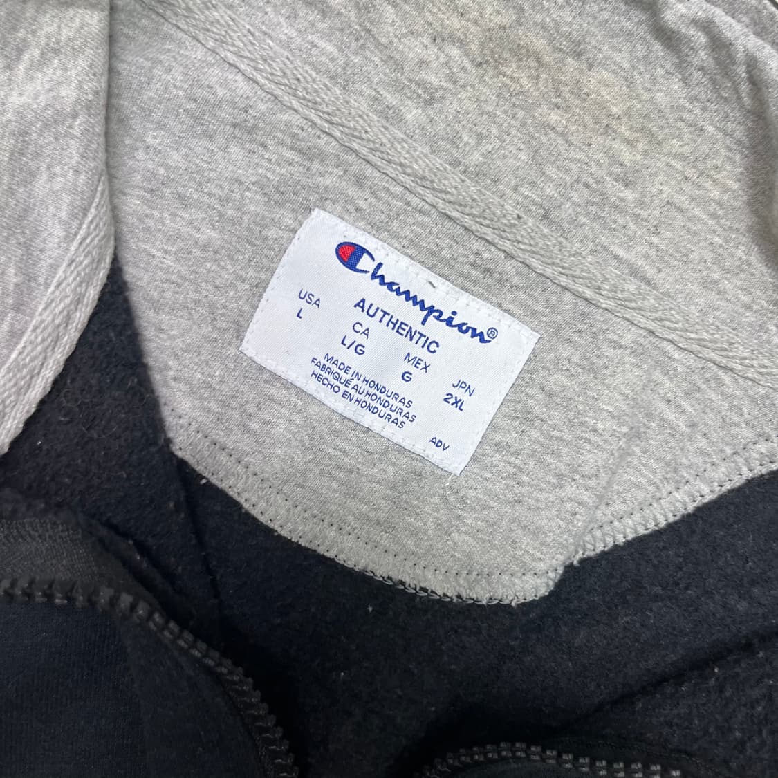 챔피온 반집업 맨투맨 상품이미지4