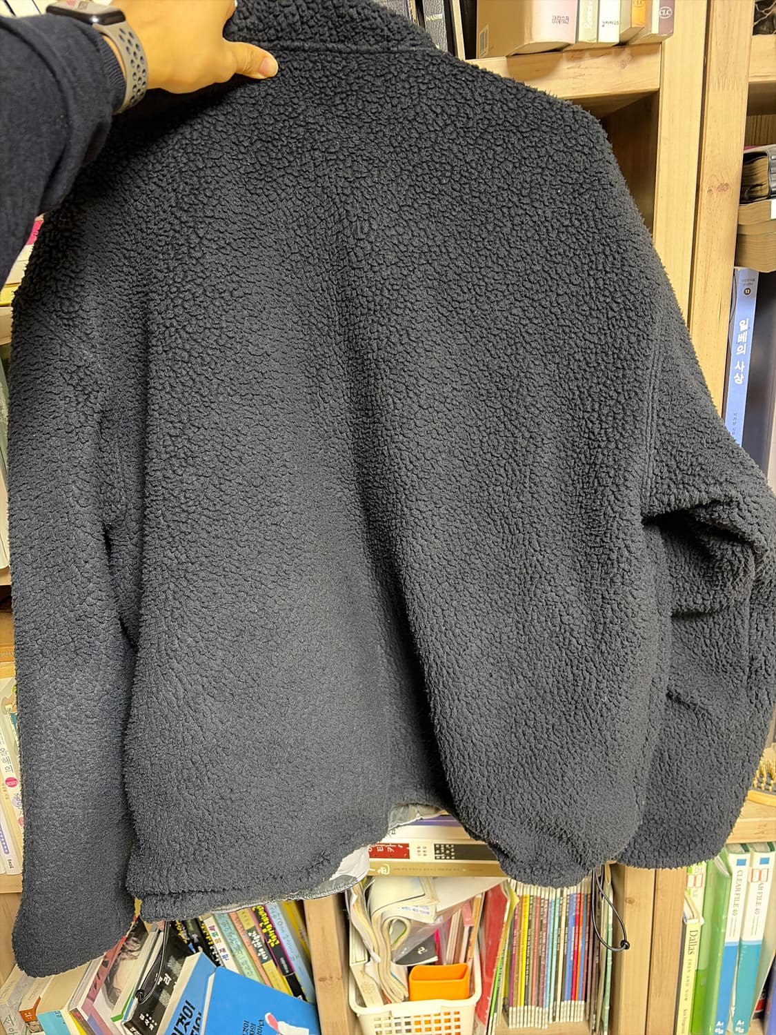 슈프림 폴라텍 리버시블 (L) 블랙카모 상품이미지5