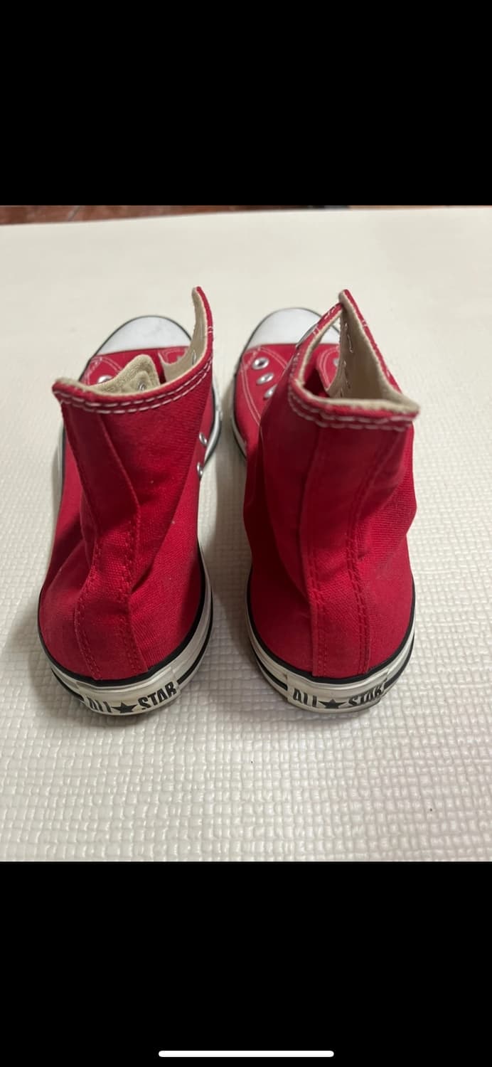 컨버스 하이 척테일러 올스타 레드 새상품급 상품이미지2