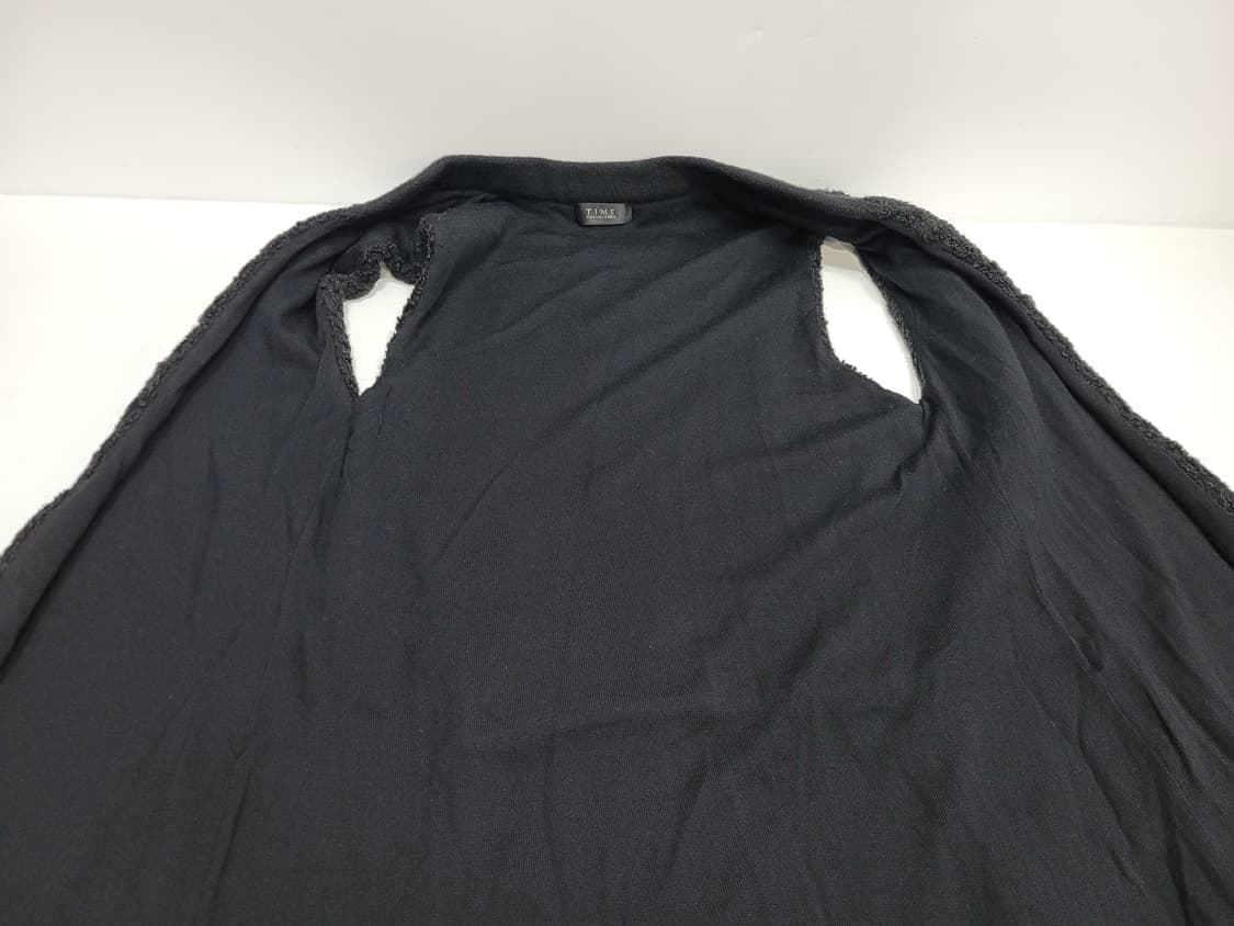 TIME 한섬 타임 부클레 울 알파카 롱 베스트 / 여 90(F) 블랙
 상품이미지8