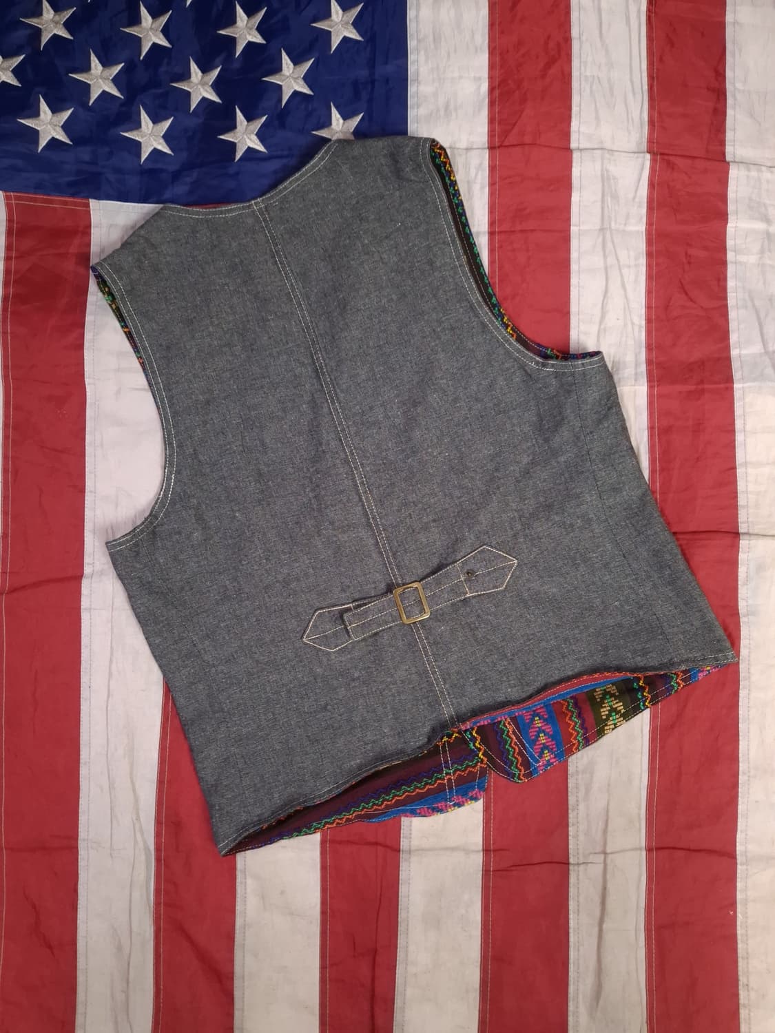 새제품 grn 멀리칼라 리버서블 베스트 상품이미지7