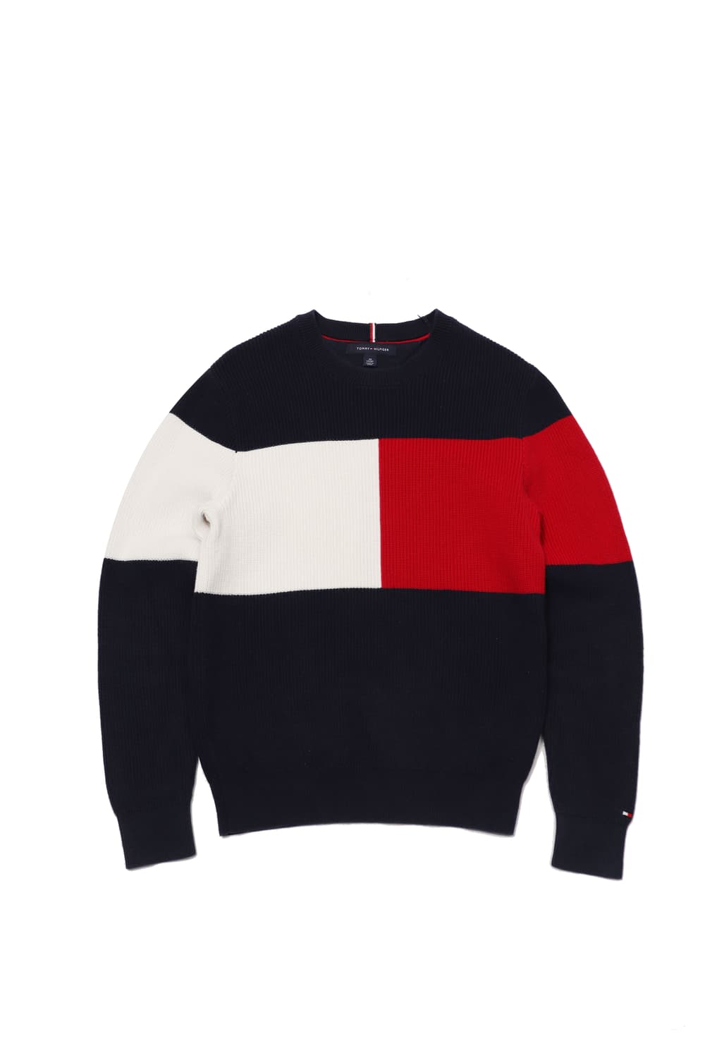 TOMMY HILFIGER 배색 니트 women XS 상품이미지1