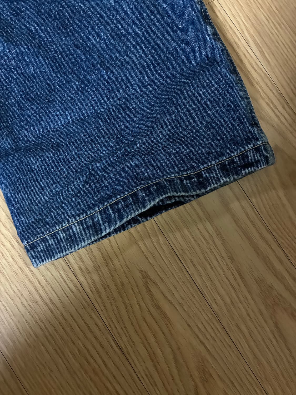 엑스트라오디너리 더블니 팬츠 인디고 L 상품이미지4