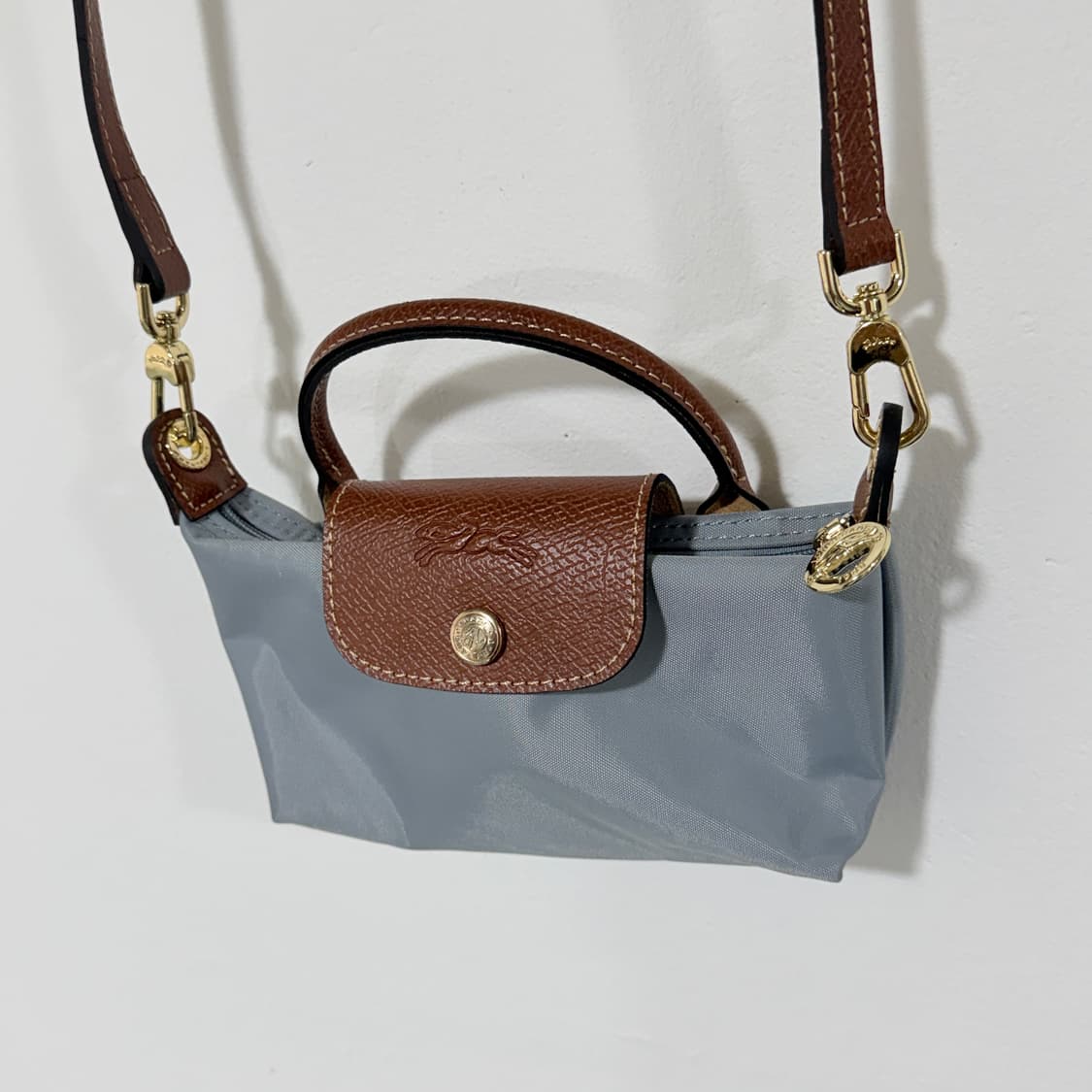 롱샴 르 플리아쥬 미니 토트백 크로스백 상품이미지3