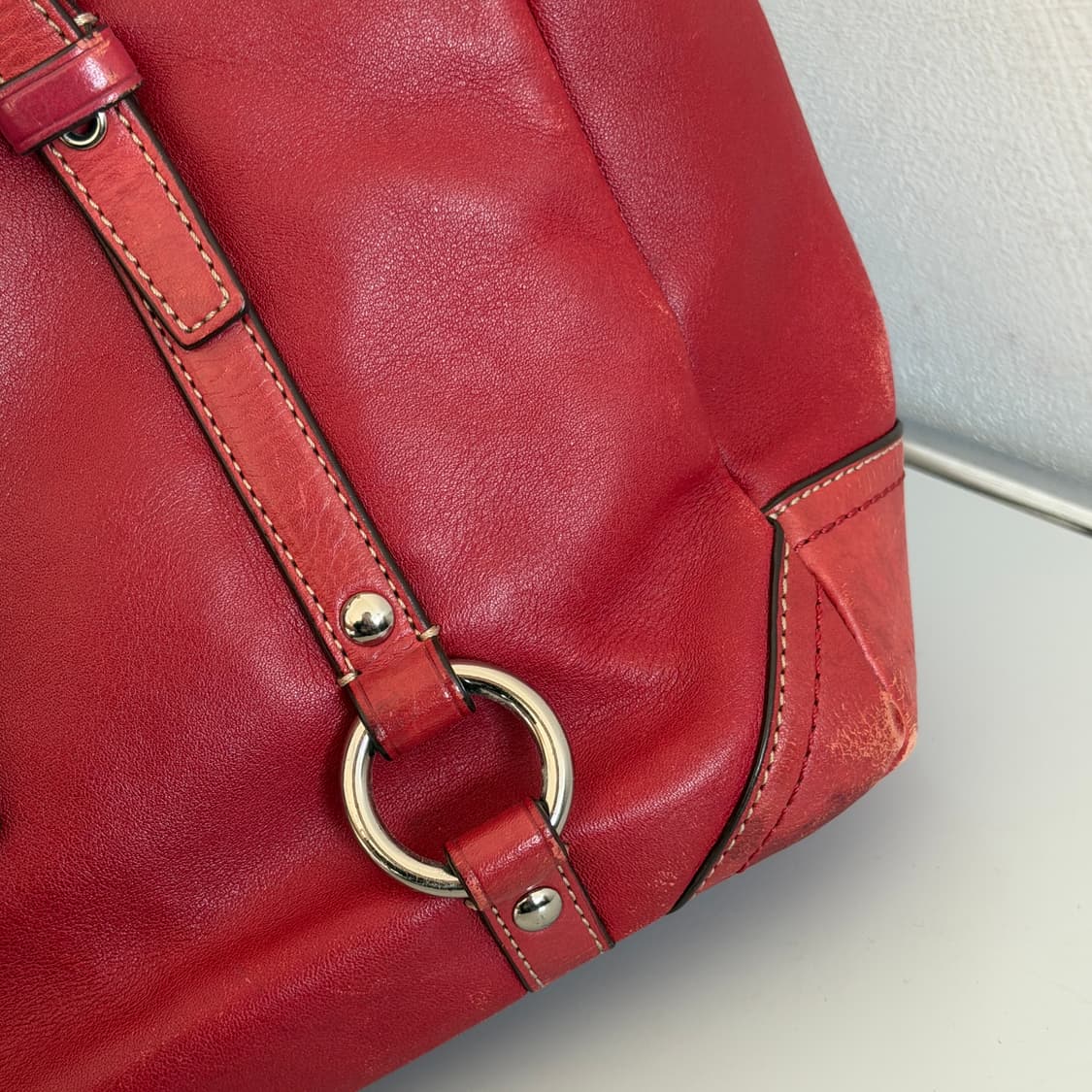 Vintage Coach leather tote bag 상품이미지6