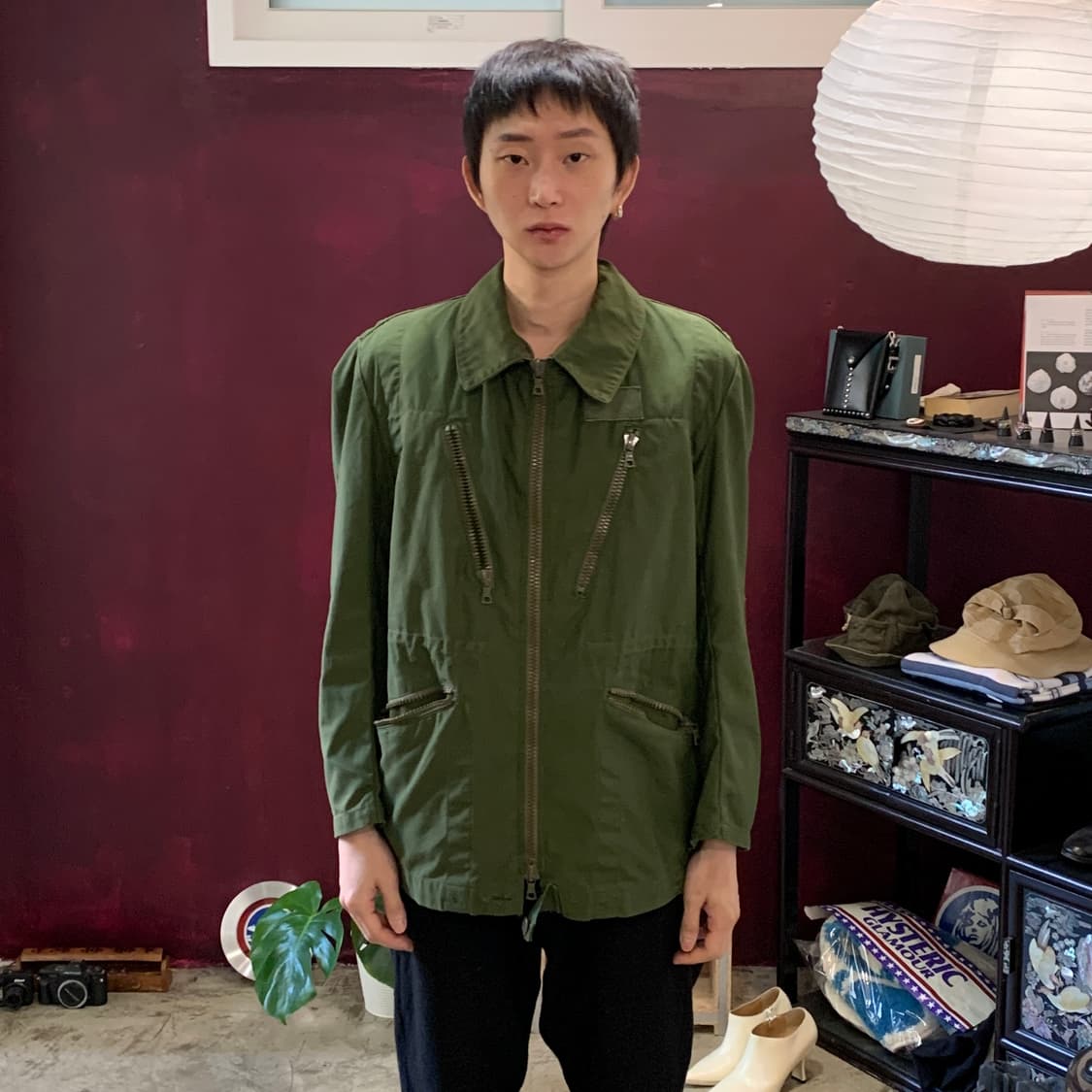 70s 스웨덴 밀리터리 아카이브 자켓 상품이미지2