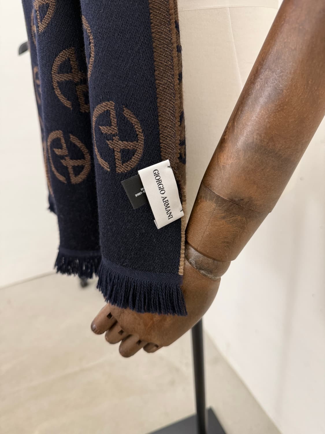 Giorgio Armani 100% Lana Wool muffler 상품이미지9