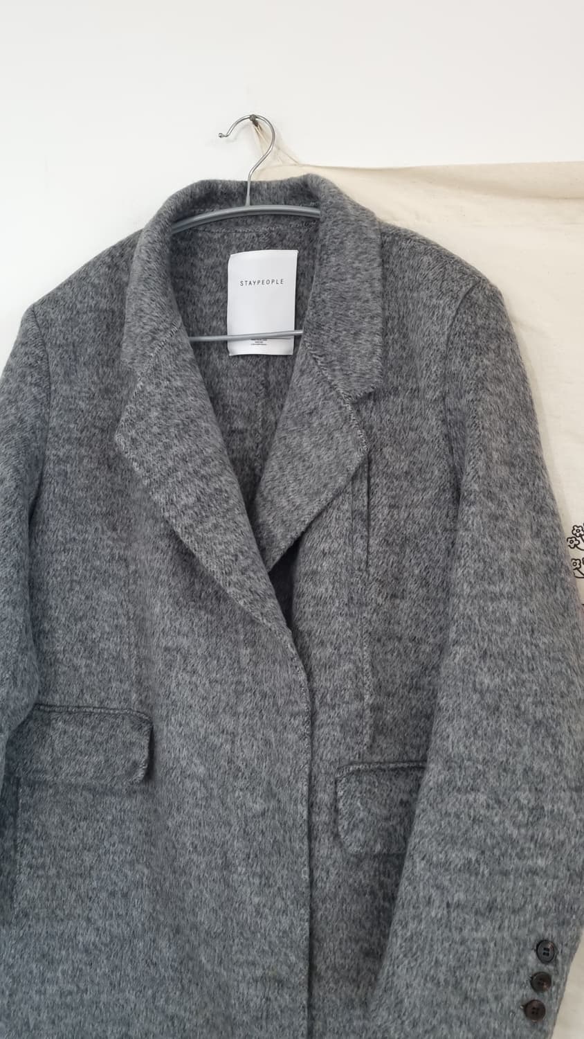 스테이피플 스탠다드 울 코트 상품이미지4