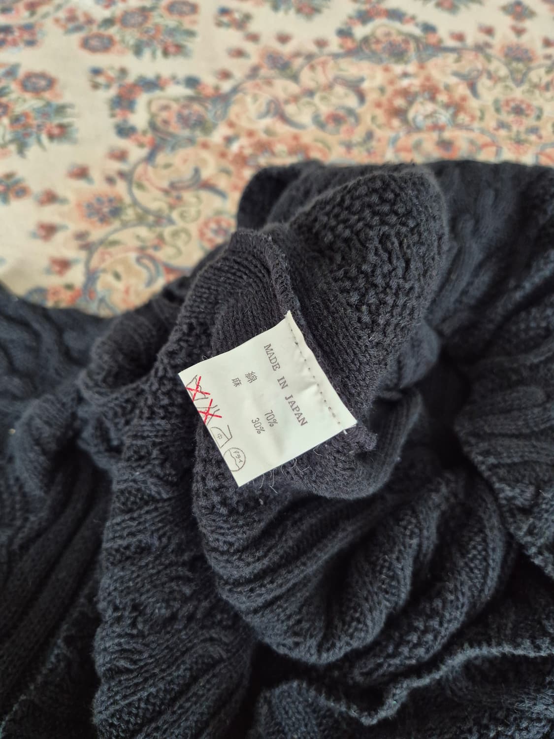 요지야마모토 니트 원피스 상품이미지4