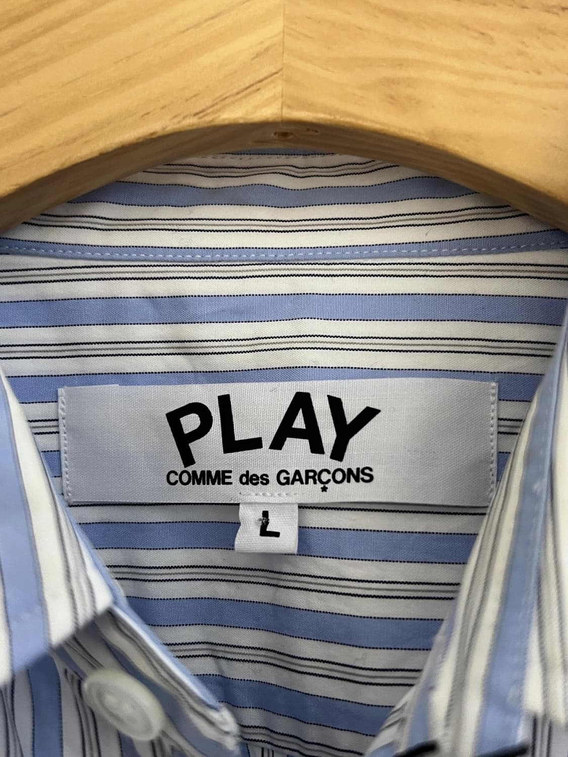 꼼데가르송 스트라이프 셔츠 상품이미지2