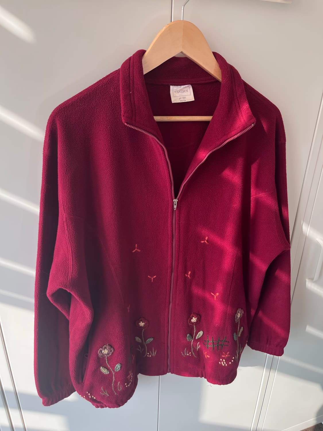 Classics 꽃 자수 플리스 집업  상품이미지7