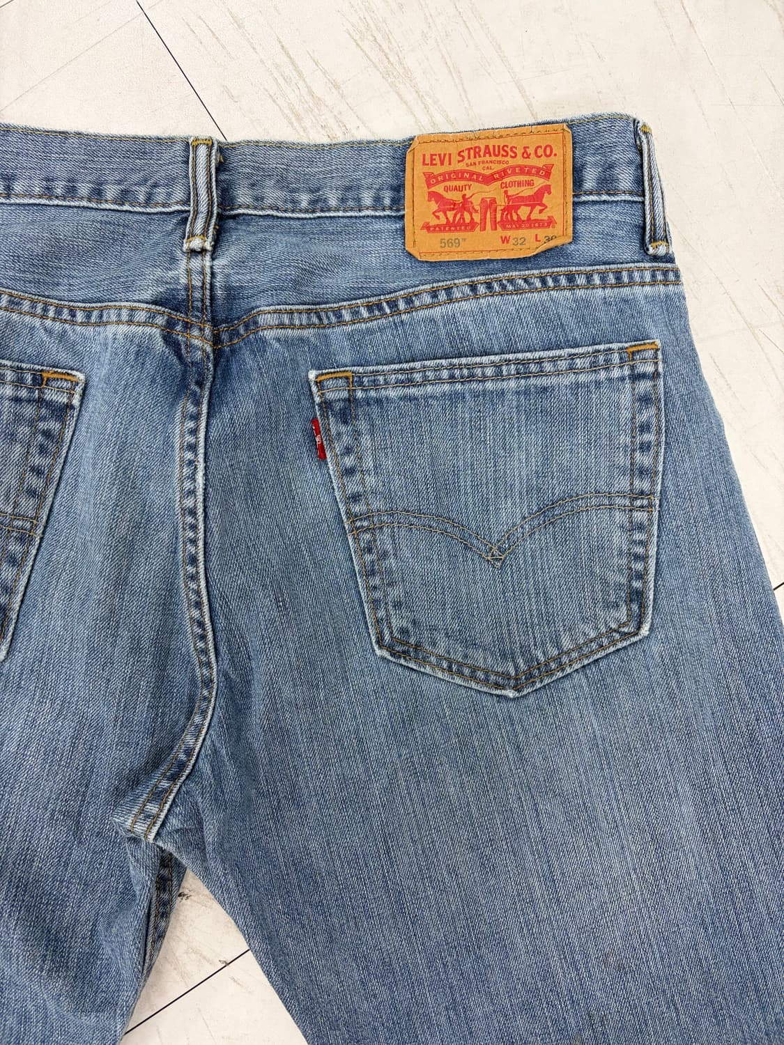 a218) 32 리바이스 569 스트레이트 상품이미지6