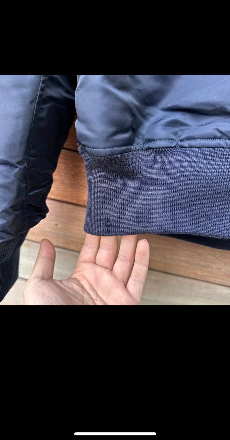 올드크로우 ma-1 항공점퍼 네이비 105 상품이미지3