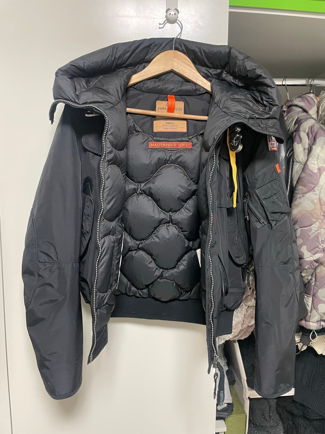 파라점퍼스 고비 S 여성 블랙 상품이미지3