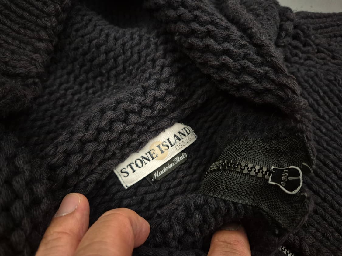 00s 스톤아일랜드 헤비울 후드 짚업  상품이미지8