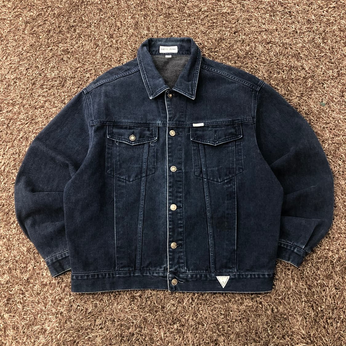 105 게스 90s 블랭킷 데님 트러커 자켓 상품이미지1