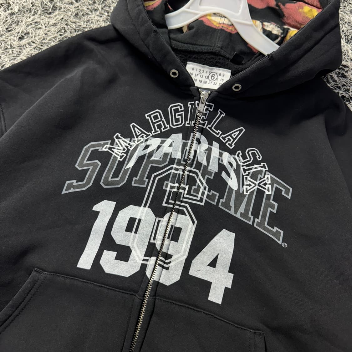 슈프림 x 메종 마르지엘라 24ss 후드집업 상품이미지4