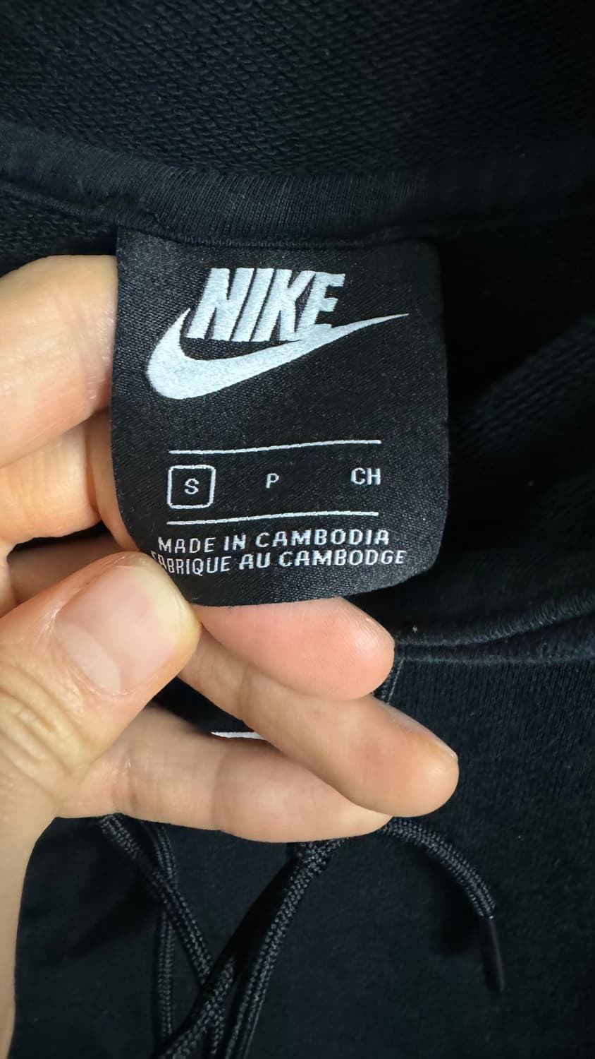 Nike 나이키 여성용 롱 후드티 스웻셔츠 블랙 상품이미지4