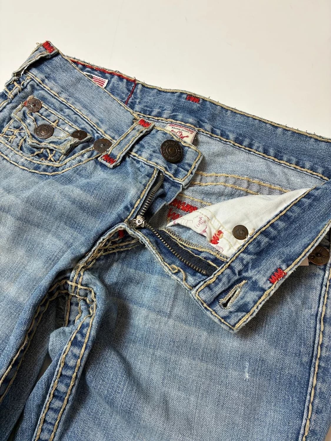 트루릴리젼 00's USA 스트레이트 데님 팬츠 PN9154 상품이미지4