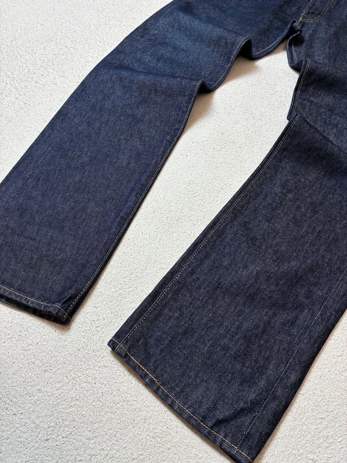리바이스 505 USA 빅 E 스트레이트 진청 데님 팬츠 PN7880 상품이미지4