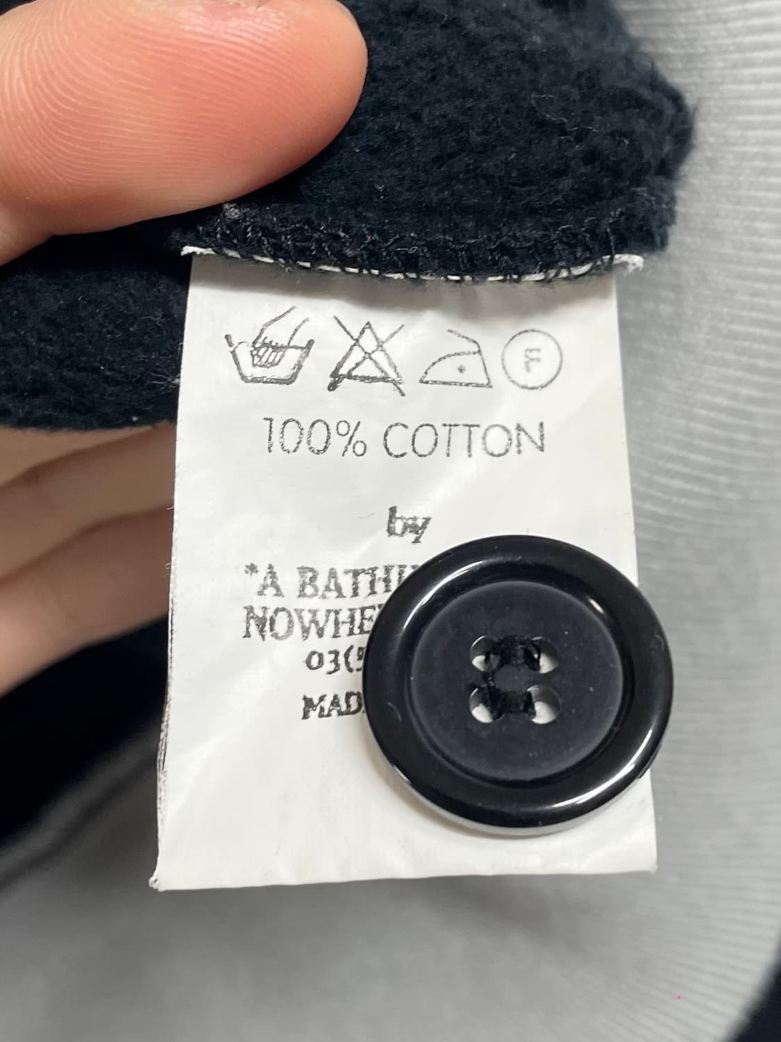 90s 베이프 스타 바시티 자켓 (on.297) 상품이미지9