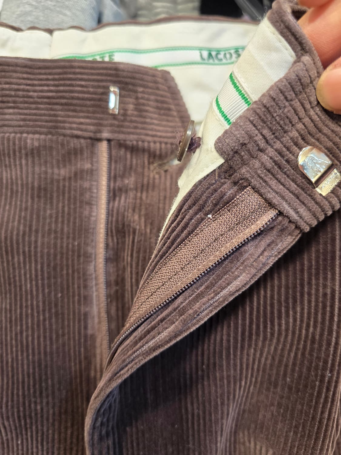 라코스테 남성 올드스쿨 코듀로이 팬츠 34~35정도 상품이미지6