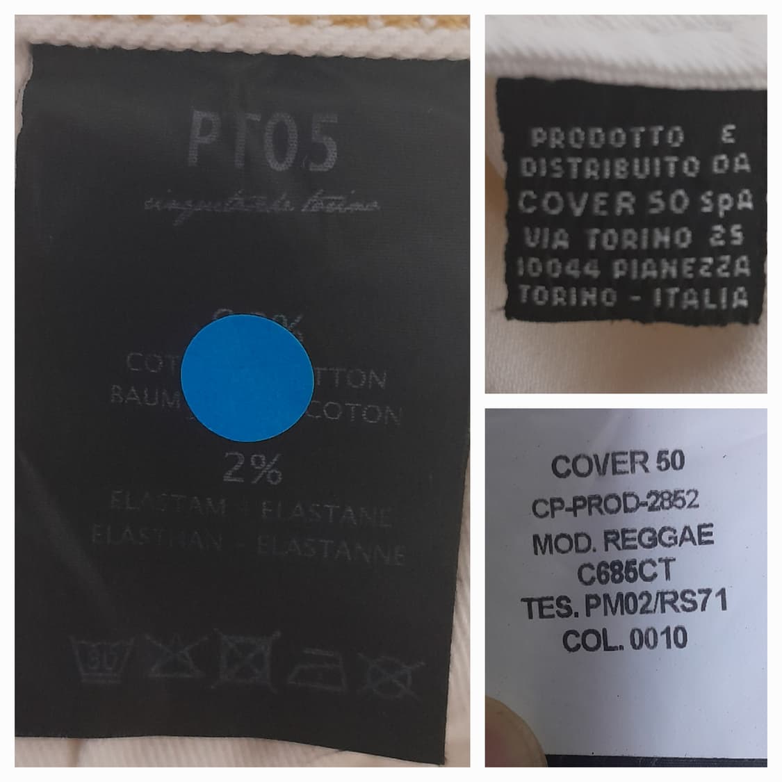 새상품)이태리 PT05 레게 데님팬츠 32" 상품이미지9