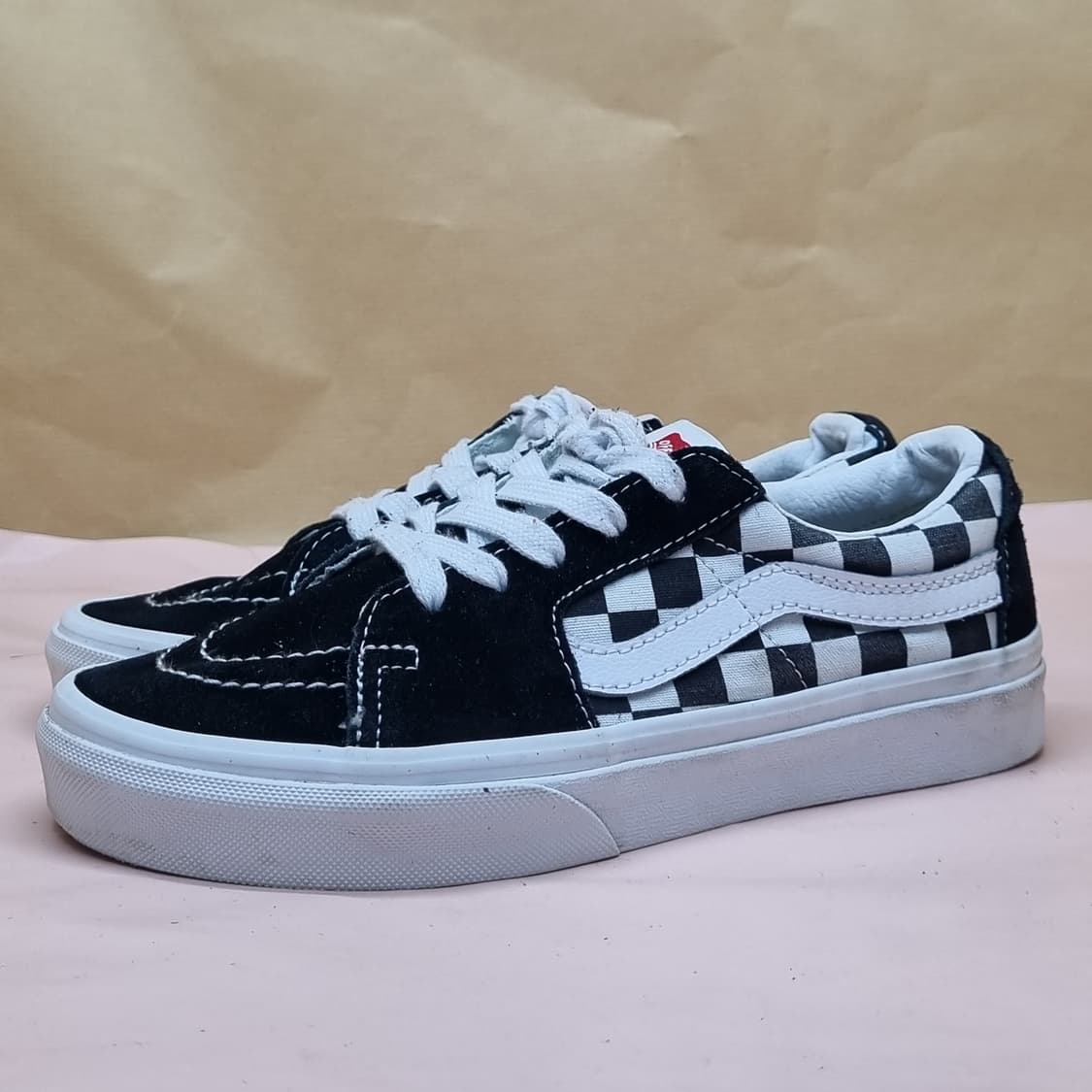 반스 체커보드 스니커즈 225 상품이미지1