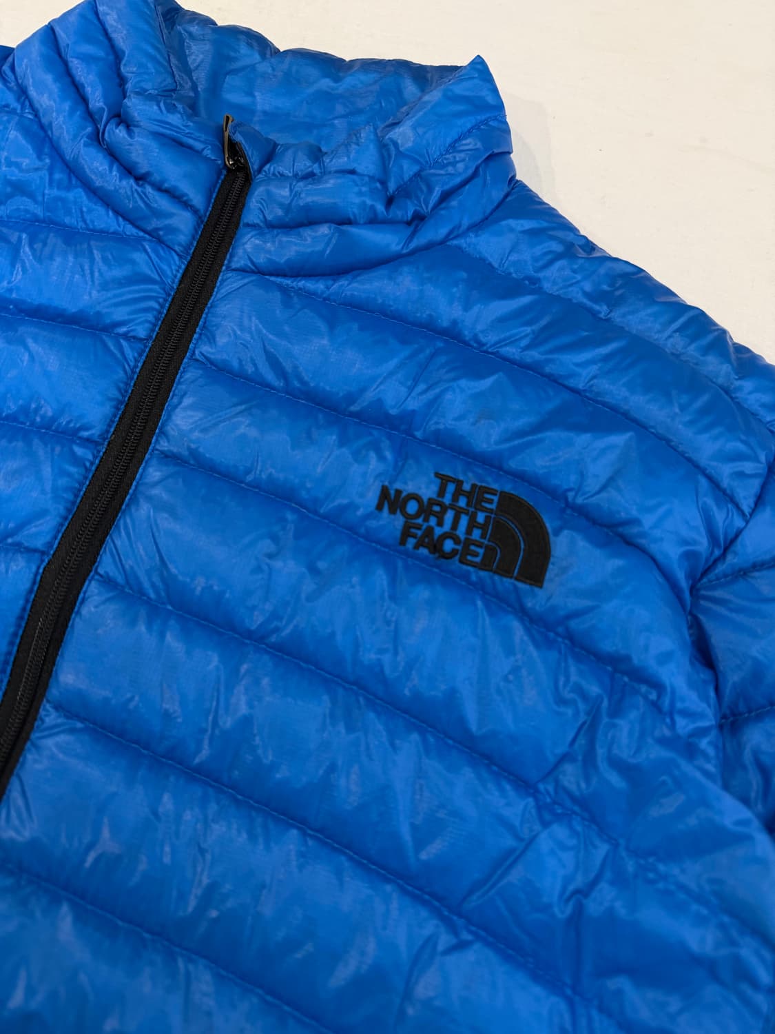 노스페이스 800필 써밋 옵티멈 구스 경량패딩 블루 상품이미지2