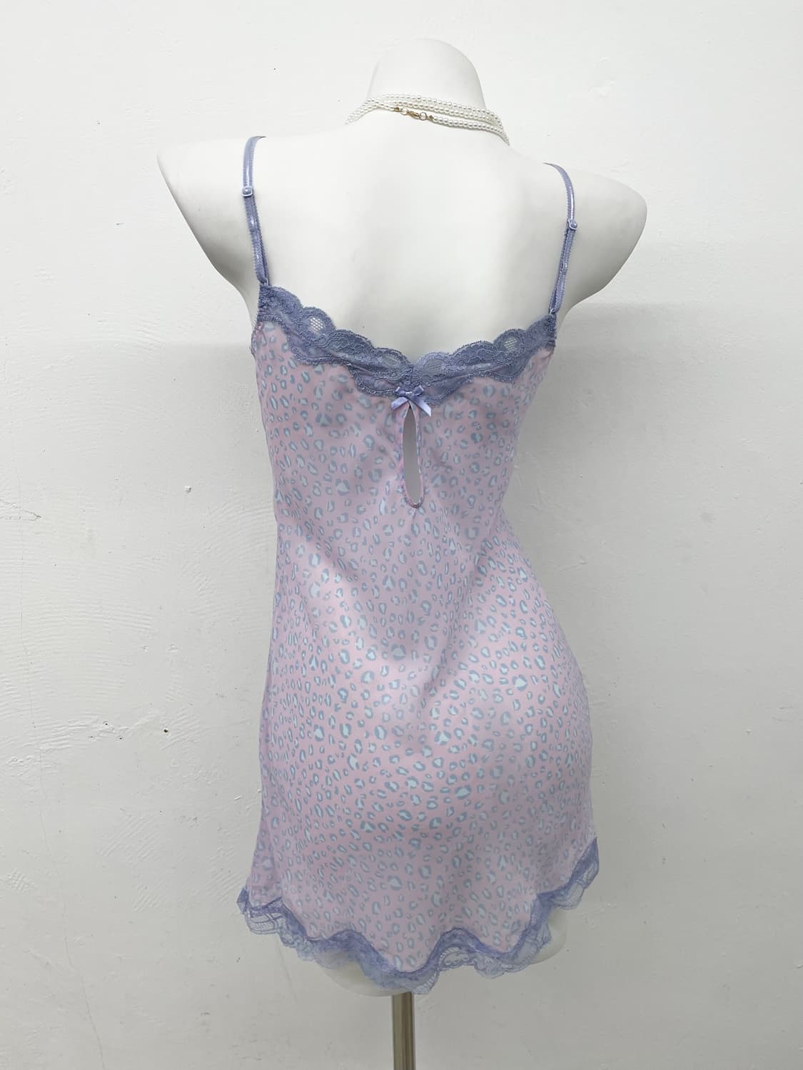 에블린 갸루 호피 레이스 슬립 상품이미지4