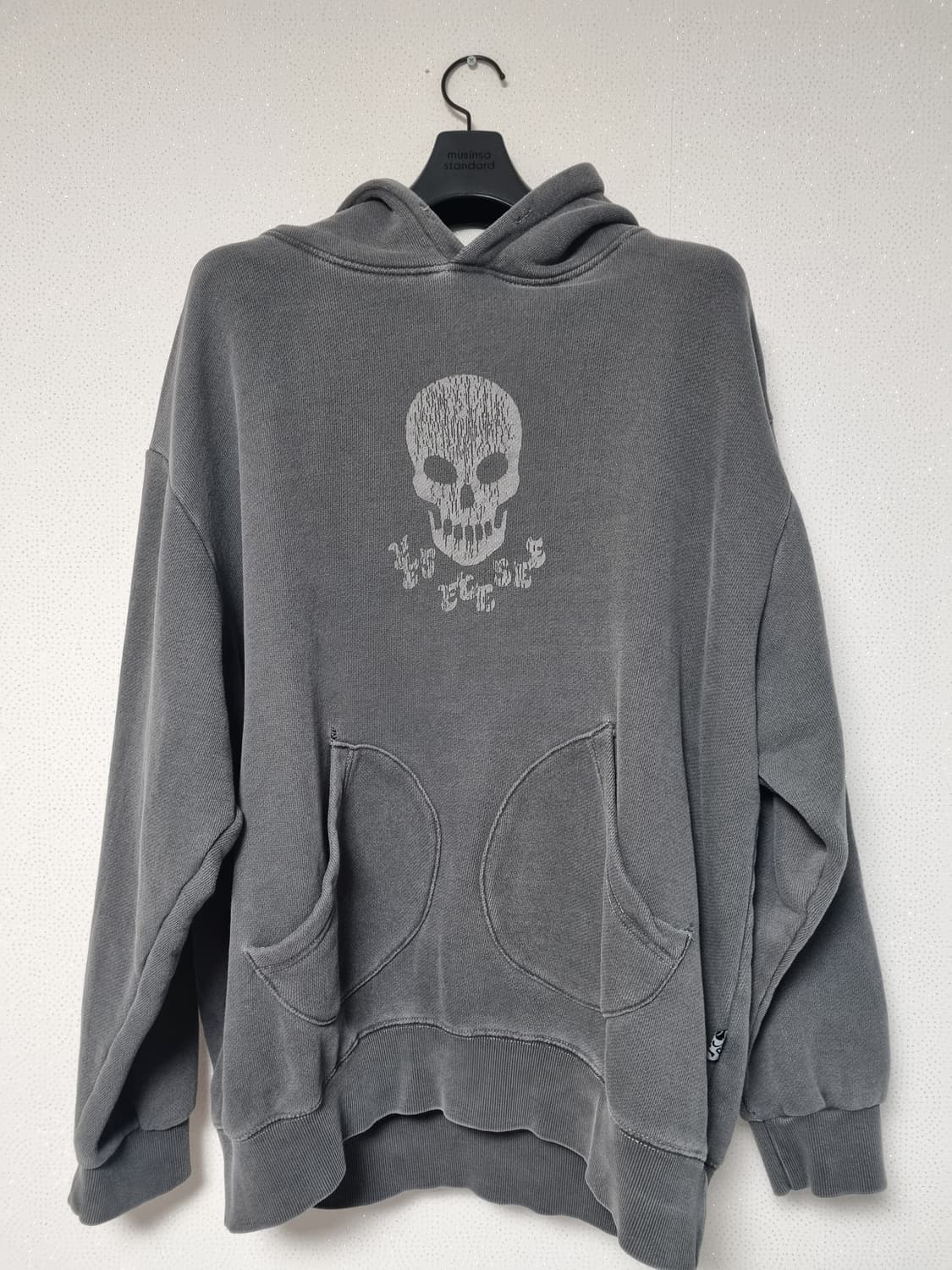 예스아이씨 스컬 후드티 XL 상품이미지4