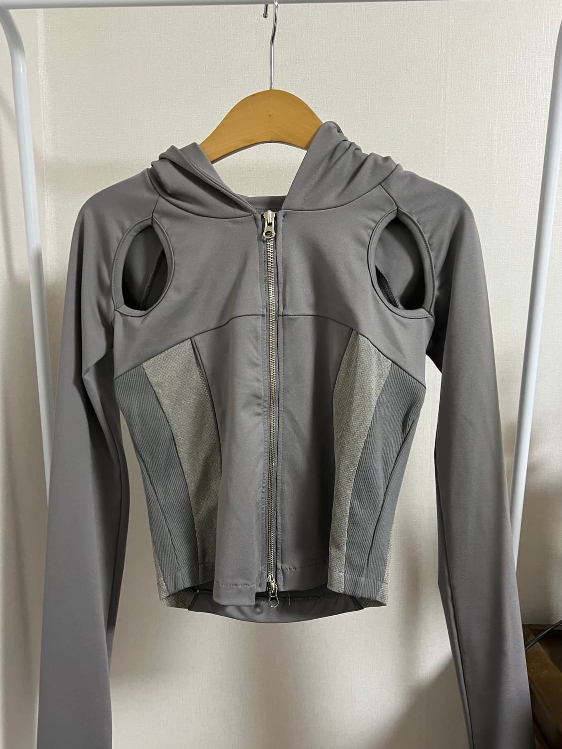 [미착용] 플레어업 19.Division 후드집업(FL-111_Gray) 상품이미지6