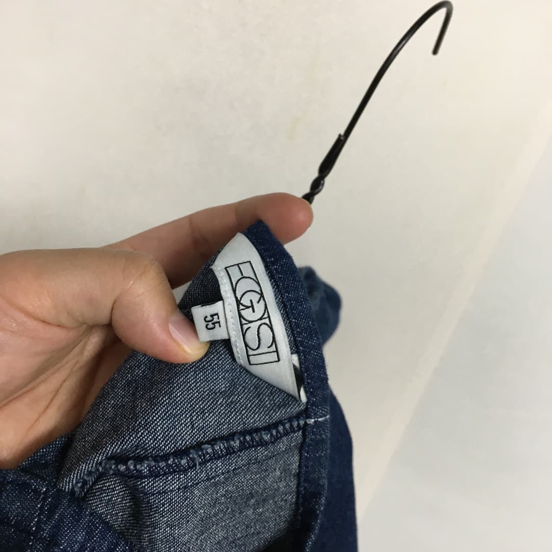 에고이스트 데님 퍼프 블라우스 55 상품이미지4