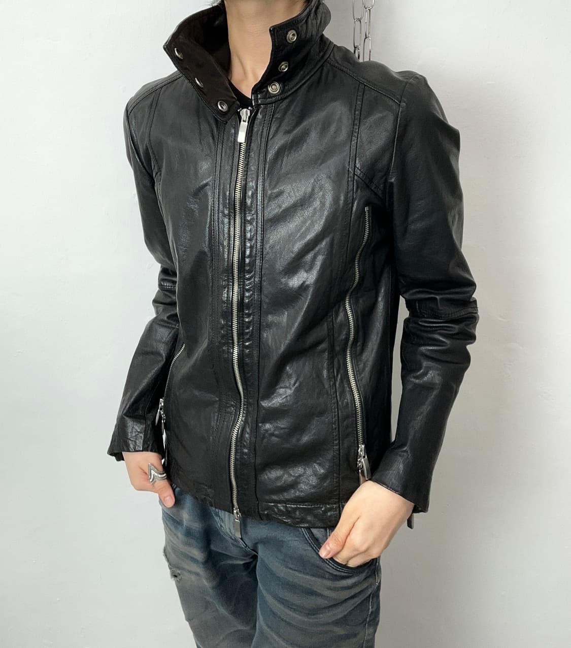 Harlem Rounge Buffalo Leather High-Neck  상품이미지2