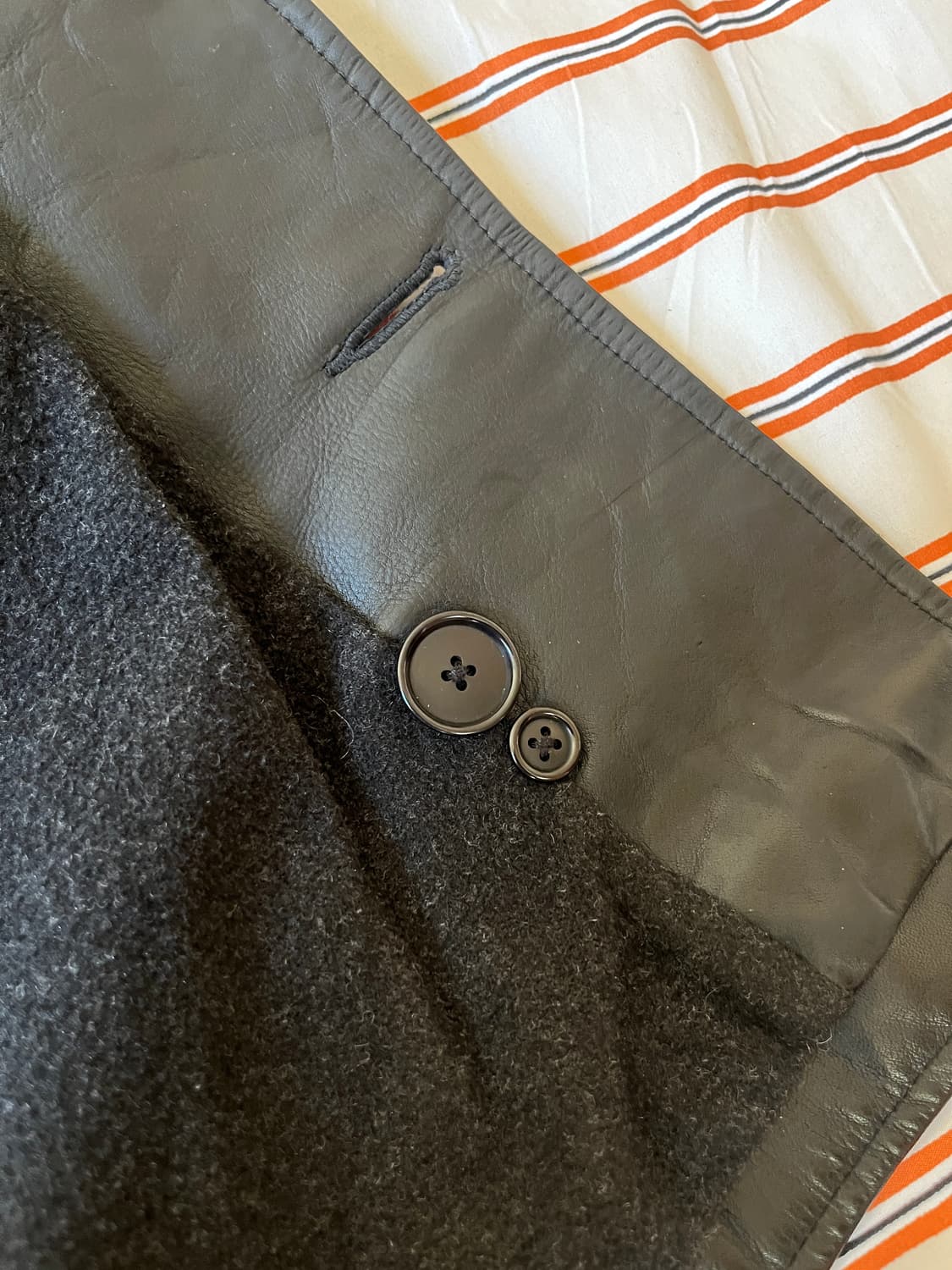 폴로 랄프로렌 가죽 자켓 코트 카코트 상품이미지4