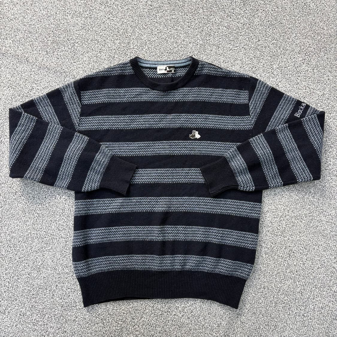 L 블랙야크 스트라이프 울 니트 0309J 상품이미지1