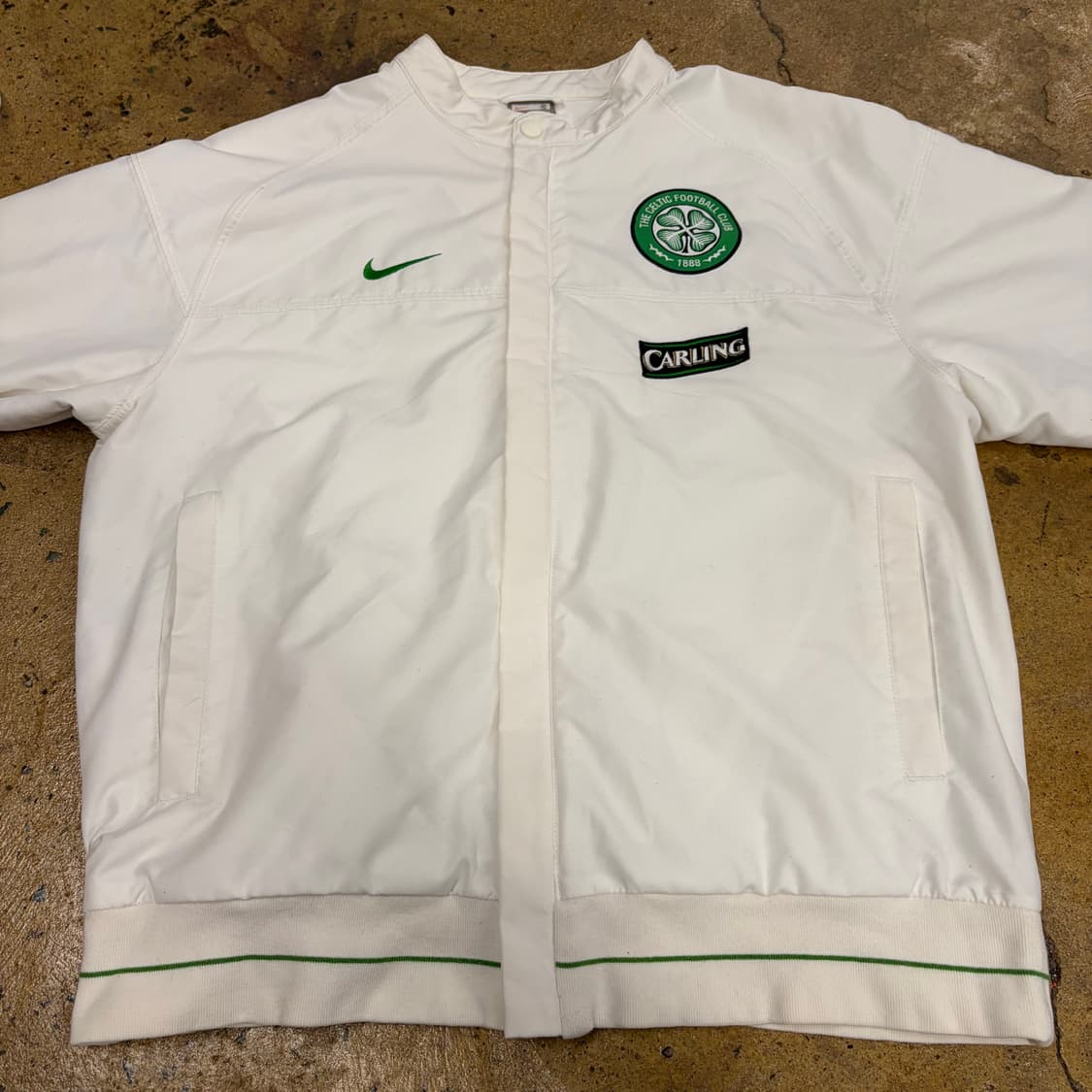 나이키 흰초 셀틱 화이트 져지 자켓  상품이미지3