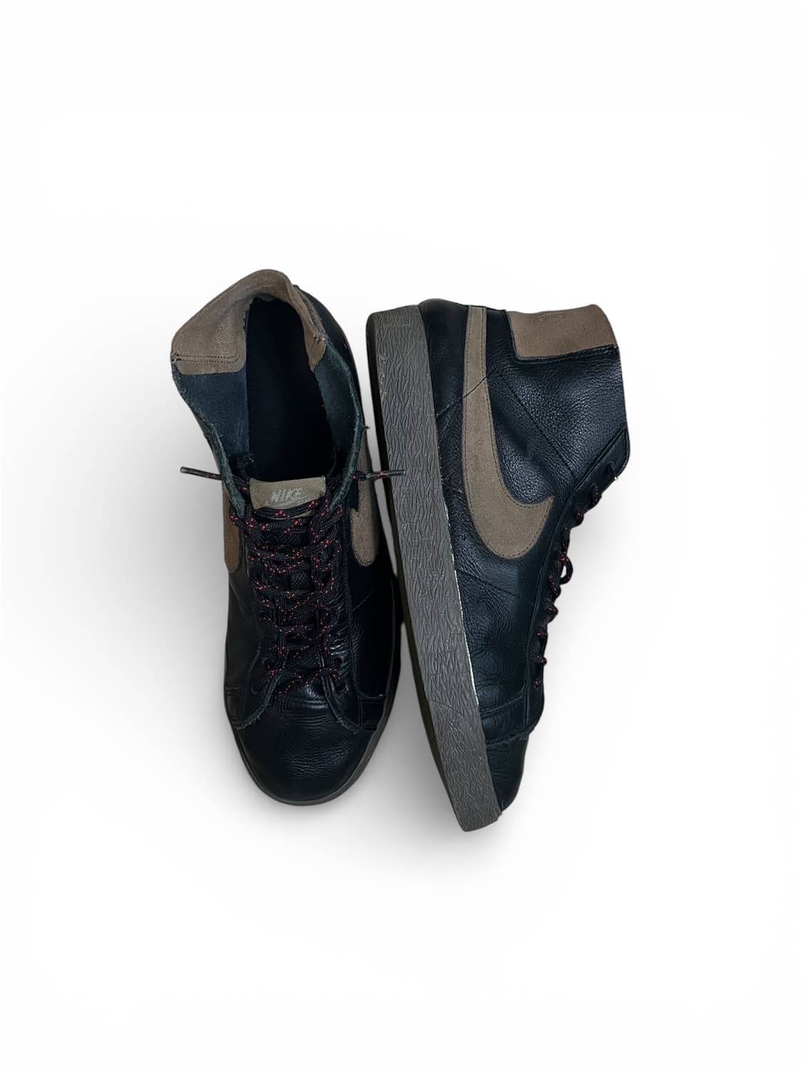 나이키 SB 블레이저 미드 프리미엄 (블랙/코코아) 상품이미지2