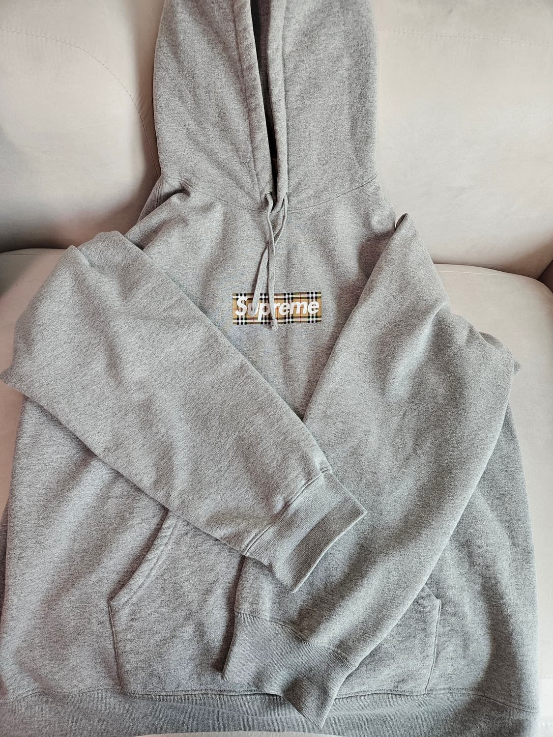 슈프림 버버리 박로 XL 상품이미지1