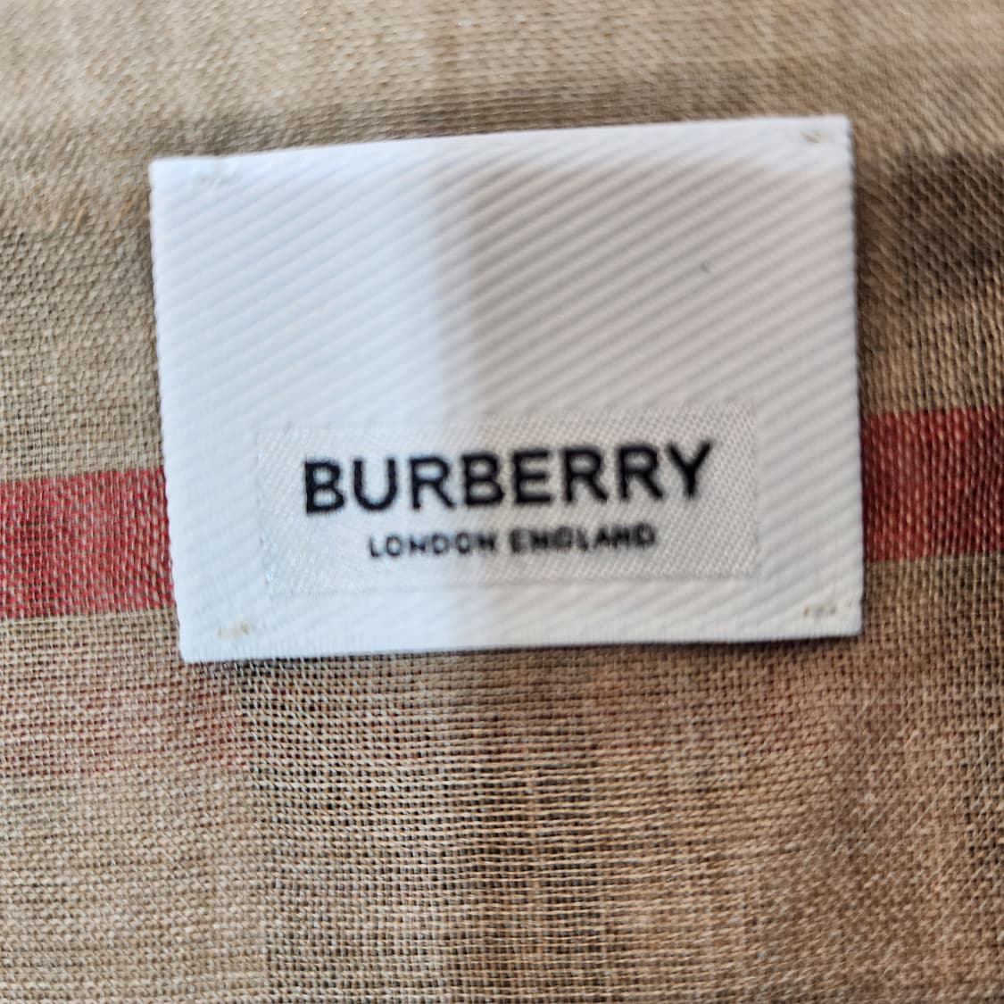버버리 빅 카멜 체크 스카프 상품이미지6