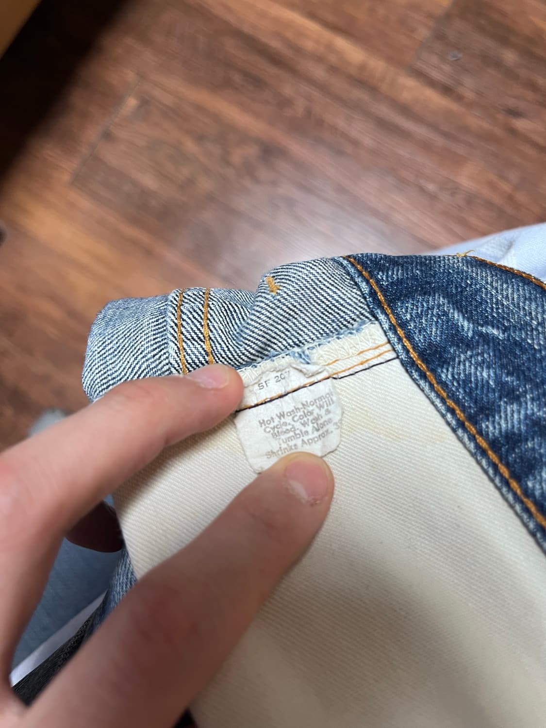 70‘s 리바이스 517 부츠컷 데님 상품이미지5