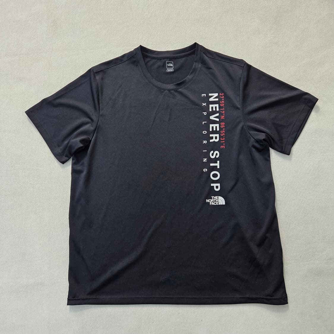 XXL 노스페이스 뉴리커버리그래픽 반팔티 0317Y 상품이미지1
