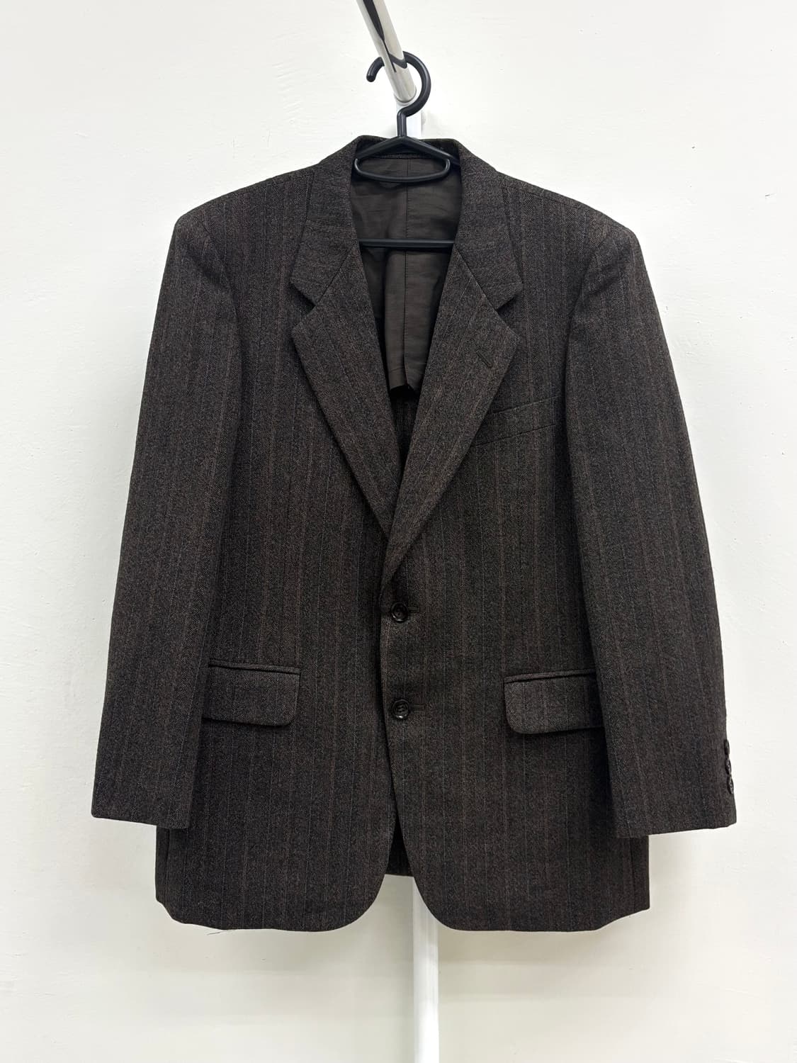 빈티지 브라운 블레이저 울 자켓 상품이미지6
