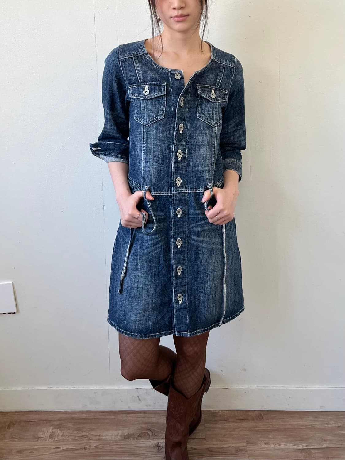 relacher 데님 원피스 상품이미지7
