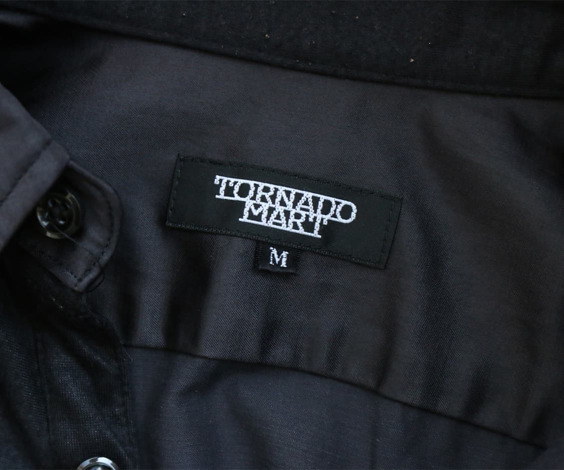 토네이도 마트 블랙 패치 셔츠  상품이미지9