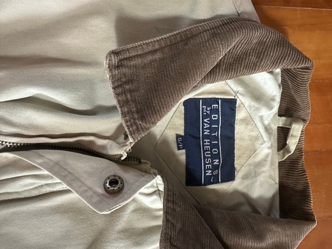 90s Van Heusen 코튼 블루종 상품이미지3