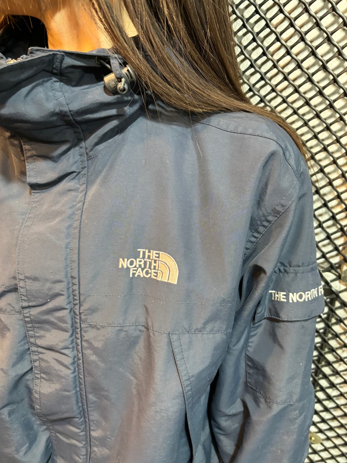 90s 빈티지 노스페이스 네이비 아웃도어 자켓 상품이미지4
