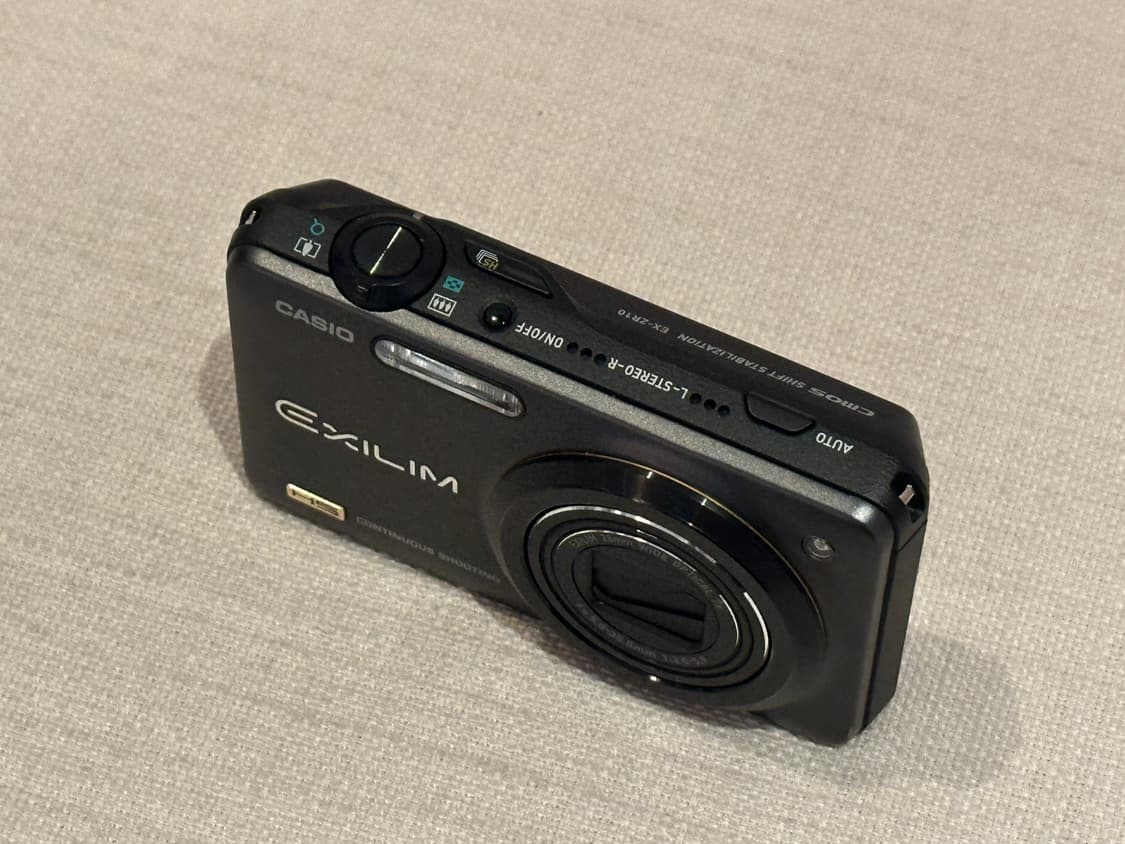 작례O) Casio zr10 카시오 엑슬림 디지털 카메라 디카 상품이미지2