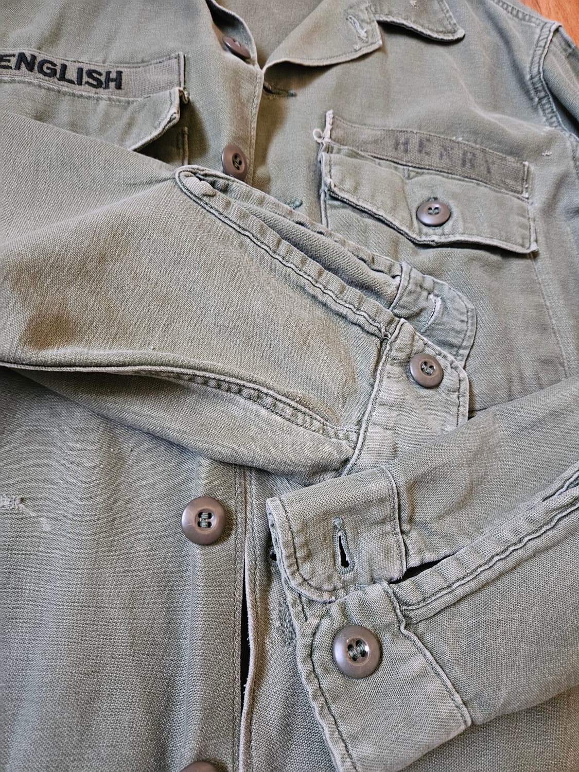 밀리터리셔츠 og-107  상품이미지3